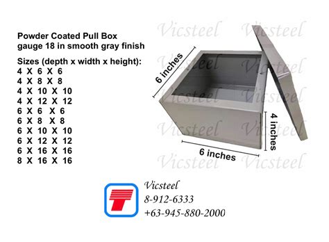 electrical pull box clearance|standard electrical pull box sizes.